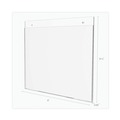 Office Presentation Supplies | Deflecto 68301 Classic Image 11 in. x 8.5 in. Landscape Wall-Mount Sign Holder - Clear image number 2