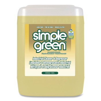 Simple Green 3000000114005 5 Gallon Industrial Cleaner and Degreaser - Lemon Scent
