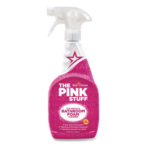 All-Purpose Cleaners | The Pink Stuff RST823787CT 25.4 oz Bathroom Foam Cleaner - Fruity Scent (4/Carton) image number 0