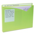 File Jackets & Sleeves | C-Line 63060 Straight Tab Write-On Poly File Jackets - Letter, Assorted Colors (25/Box) image number 2
