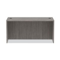 Office Desks & Workstations | Alera ALEVA216030GY 59.13 in. x 29.5 in. x 29.63 in. Valencia Series Straight Front Desk Shell - Gray image number 3