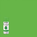 Painting | Rust-Oleum 342417 Specialty Fluorescent Spray Paint, Flat Fluorescent Green, 11oz Aerosol Can image number 2