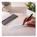 Label & Badge Holders | U Brands 5160U00-15 6 x 2 Magnetic Card Holders - Black (10/Pack) image number 7