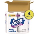 Toilet Paper | Scott 10183 1-Ply Septic Safe Bathroom Tissue - White (12/Carton) image number 1