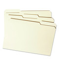 File Folders | Smead 15334 1/3-Cut Tabs Assorted Legal Size 0.75 in. Expansion 11-pt Reinforced Tab Manila File Folders - Manila (100/Box) image number 3
