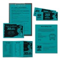 Just Launched | Astrobrights 21849 8.5 in. x 11 in. 24 lbs. Bond Weight Color Paper - Terrestrial Teal (500/Ream) image number 3
