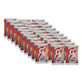 FACILITY MAINTENANCE SUPPLIES | Gatorade QUA33691 G2 Low-Calorie 21 oz. Powder Drink Mix Pouches - Fruit Punch (Carton of 32 Each)