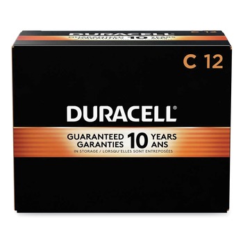 Duracell MN1400 CopperTop Alkaline C Batteries (12/Box)