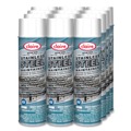 Cleaning & Janitorial Supplies | Claire CL844 16 oz. Aerosol Spray Stainless Steel Maintainer - Lemon Scent (12/Carton) image number 3