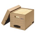 Boxes & Bins | Bankers Box 7150001 13 in. x 16.25 in. x 12 in. Filing Box for Letter/Legal Files - Kraft (25/Carton) image number 0