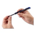 Back to School Sale | Tombow 51536 4.4 millimeter Wax-Based Marking Pencil - Blue Wax/Navy Blue Barrel (10/Box) image number 5