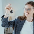 Office Electronics & Batteries | Verbatim 32132 My Finder Bluetooth Tracker - Black/White/Purple (3/Pack) image number 6
