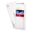 Art & Craft Paper | Avery 08324 85 lbs. Text Weight 8.5 in. x 11 in. 92 Bright Tri-Fold Brochures - Matte White (100/Box) image number 1
