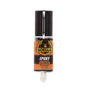 ADHESIVES AND GLUES | Gorilla Glue 113442 0.85 oz. Syringe Epoxy Ultimate - Dries Black