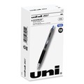 Pens | uni-ball 61256 Signo 207 0.5 mm Retractable Gel Pen - Blue Ink/Smoke/Black/Blue Barrel/Fine (1-Dozen) image number 0
