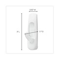 Wall Racks & Hooks | Command 17001-6ES 3 lbs. Capacity Plastic General Purpose Hooks Multi-Pack - Medium White (6/Pack) image number 2