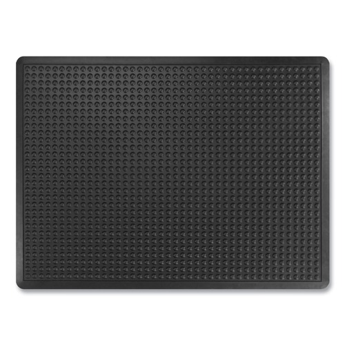 Floor Mats | Apache Mills 39097090030000400 36 in. x 48 in. Bubble Flex Rectangular Anti-Fatigue Mat - Black image number 0