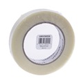 Tapes | Universal UNV30024 3 in. Core 24 mm. x 54.8 m. #120 Utility Grade Filament Tape - Clear (1-Roll) image number 0