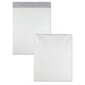 Just Launched | Quality Park QUA46200 #5 1/2 Square Flap with Perforated Strip Redi-Strip Adhesive Closure 14 in. x 17 in. Poly Mailer - White (100/Pack) image number 1