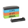 Stamps & Stamp Supplies | Trodat 8801 Interlocking Copy Stack Stamp - Assorted Fluorescent Ink image number 1