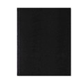 Notebooks & Pads | Blueline A10.81 75-Sheet 10.75 in. x 8.5 in. 1-Subject Medium/College Rule Executive Notebook with Ribbon Bookmark - Black Cover image number 2