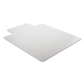 Office Chair Mats | Alera CM1J232ALEPL 45 x 53 Occasional Use Studded Chair Mat for Flat Pile Carpet - Clear image number 0