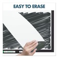 White Boards | Quartet 2544B Classic Series 48 in. x 36 in. Porcelain Magnetic Dry Erase Board - White Surface/Black Aluminum Frame image number 6
