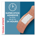 Bandages | BAND-AID 111713100 1 in. x 4 in. Flexible Fabric Adhesive Tough Strip Bandages (20/Box) image number 3