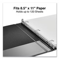 Just Launched | Universal UNV20701 0.5 in. Capacity 11 in. x 8.5 in. 3 Slant D-Rings View Binder - Black image number 7