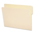 File Folders | Smead 24135 0.75 in. Expansion 9 in. High Front Heavyweight End Tab Folders - Manila/Letter Size (100/Box) image number 0