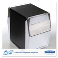 Paper Towels and Napkins | Scott 98720 12 in. x 7 in. 1-Ply Low-Fold Dispenser Napkins - White (8000/Carton) image number 7