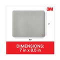 Mouse Pads & Wrist Support | 3M MP200PS 8-1/2 in. x 7 in. Precise Mouse Pad with Repositionable Nonskid Back - Gray Bitmap image number 4