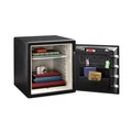 Safes | SentrySafe SFW123BSC 1.23 cu. ft. Fire-Safe with Biometric and Keypad Access - Black image number 1