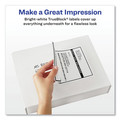Labels | Avery 05168 3.5 in. x 5 in. Shipping Labels with TrueBlock Technology - White (4/Sheet, 100 Sheets/Box) image number 4