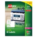 Labels | Avery 06578 2 in. x 2.63 in. Durable Permanent ID Labels with TrueBlock Technology - White (750/Pack) image number 0