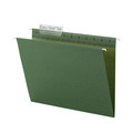 File Folders | Smead 64036 1/3-Cut Tabs Letter Size TUFF Hanging Folders with Easy Slide Tab - Standard Green (20/Box) image number 1