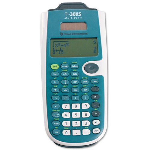 Calculators | Texas Instruments 30XSMV/TBL 16-Digit LCD TI-30XS MultiView Scientific Calculator image number 0