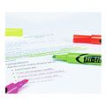 Highlighters | Avery 24063 HI-LITER Desk-Style Chisel Tip Highlighters - Assorted Ink Colors/Assorted Barrel Colors (4/Set) image number 6