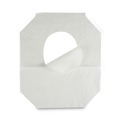 Just Launched | Boardwalk BWKK5000B 14.17 in. x 16.73 in. Premium Half-Fold Toilet Seat Covers - White (250/Sleeve, 20 Sleeves/Carton) image number 3
