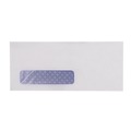 Back to School Sale | Universal UNV35203 #10 Commercial Flap Open-Side Security Tint Gummed Business Envelope - White (500/Box) image number 8