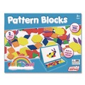 Office & Office Supplies | Junior Learning Inc JL613 Ages 3 to 4 Rainbow Pattern Blocks image number 0