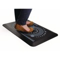 Office Chair Mats | Floortex FCA21624BK AFS-TEX 2000 16 in. x 24 in. Anti-Fatigue Mat - Midnight Black image number 3