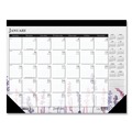 Back to School Sale | House of Doolittle 197 22 in. x 17 in. 12-Month (Jan-Dec) 2026 Recycled Desk Pad Calendar - Wild Flowers Artwork image number 1
