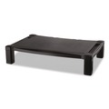 Back to School Sale | Kantek MS500 20 in. x 13-1/4 in. Height-Adjustable Wide Two-Level Stand - Black image number 1