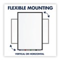 White Boards | Quartet S538B Classic Total Erase Black Aluminum Frame 96 in. x 48 in. Dry-Erase Board - White image number 5