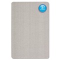  | Quartet 7683G 36 in. x 24 in. Oval Office Fabric Bulletin Board - Gray image number 2