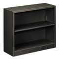  | HON HS30ABC.S 34.5 in. x 12.63 in. x 29 in. 2-Shelf Metal Bookcase - Charcoal image number 0