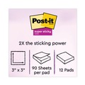Notebooks & Pads | Post-it Notes Super Sticky 654-12SSUC 3 in. x 3 in. Pads in Energy Boost Collection Colors (12 Pads/Pack) image number 10