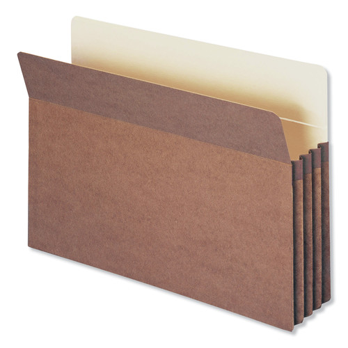 File Folders | Smead 74224 3.5 in. Expansion Legal Size Redrope Drop Front File Pockets (25/Box) image number 0