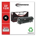 Back to School Sale | Innovera IVR83012X 4000 Page-Yield Remanufactured Extended-Yield Toner Replacement for 12X (Q2612X) - Black image number 1